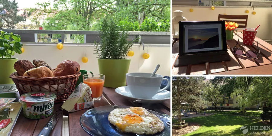 Frühstück zusammen in Köln