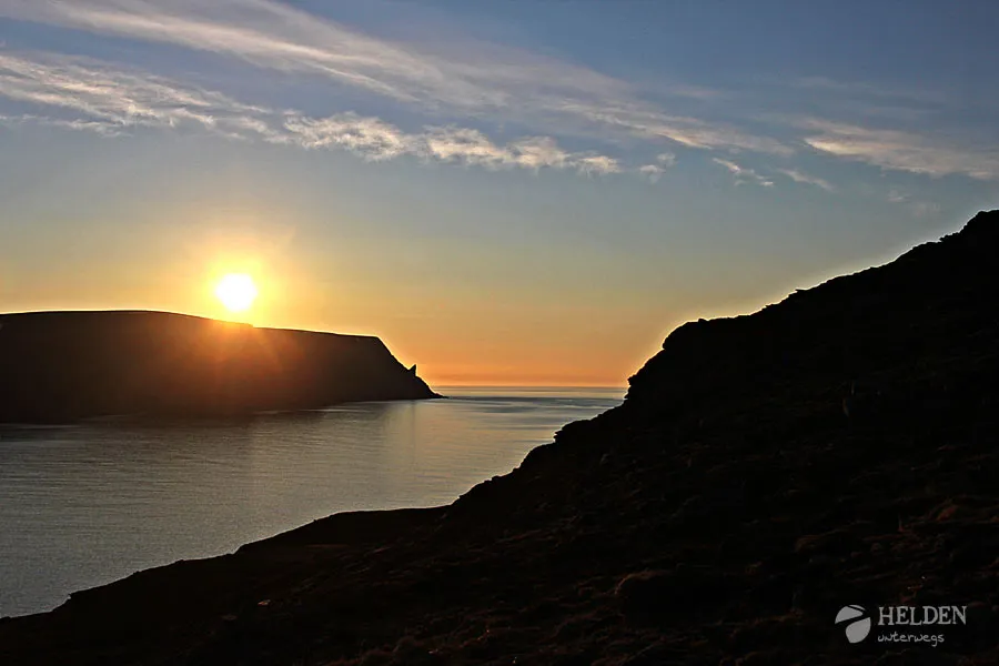Sonnenuntergang in Norwegen