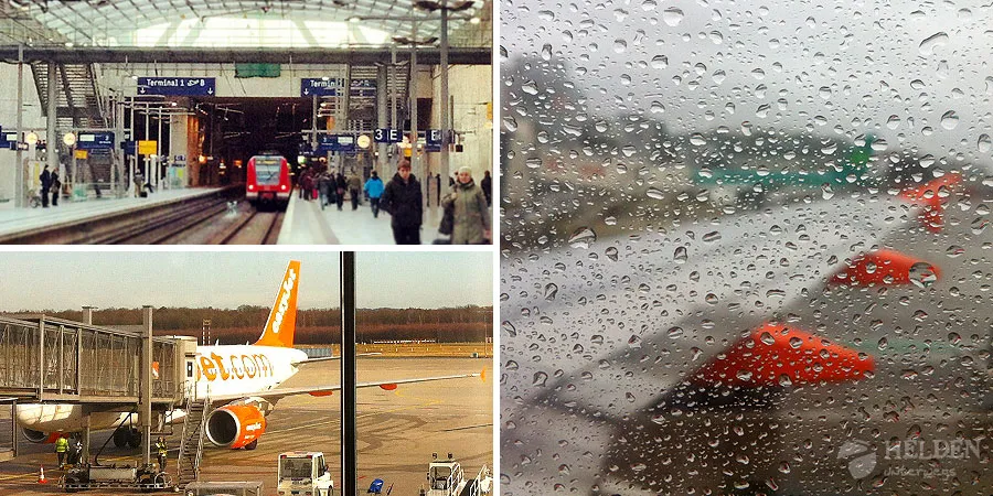 Abflug mit easyjet